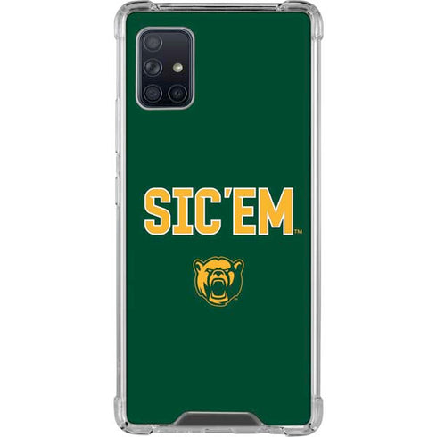 Baylor University Sic Em Green Galaxy A51 5G Clear Case