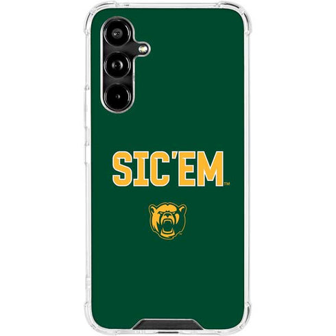 Baylor University Sic Em Green Galaxy A54 5G Clear Case