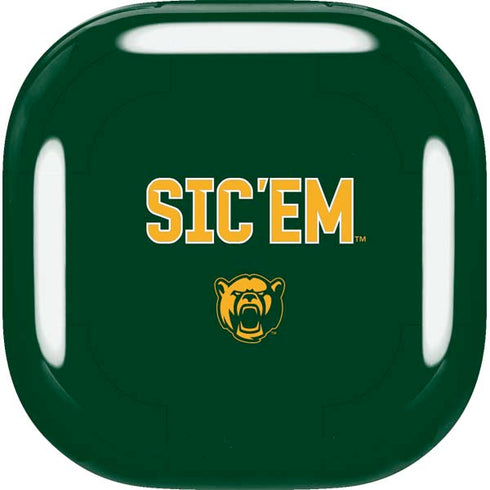 Baylor University Sic Em Green Galaxy Buds Live Skin