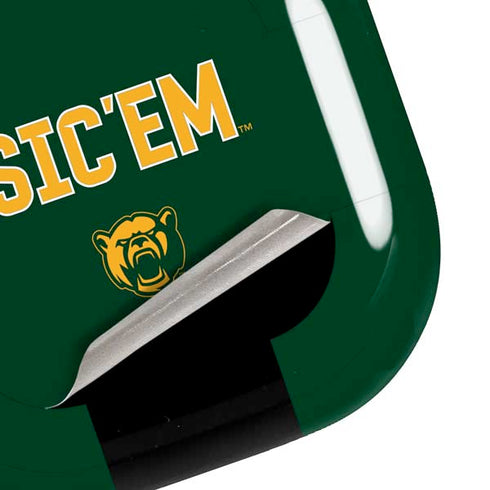 Baylor University Sic Em Green Galaxy Buds Live Skin