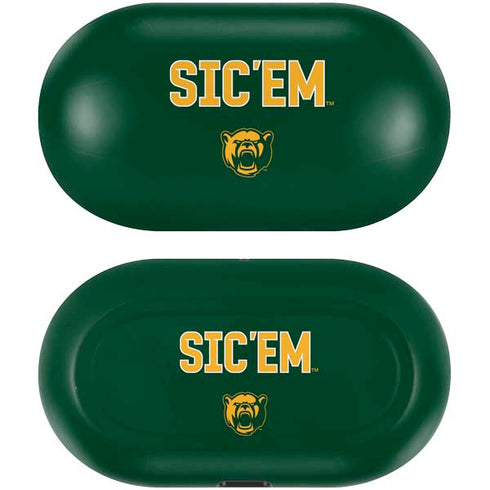 Baylor University Sic Em Green Galaxy Buds Skin
