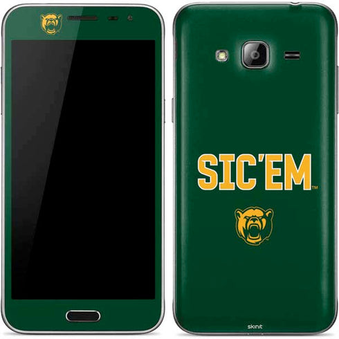 Baylor University Sic Em Green Galaxy J3 Skin