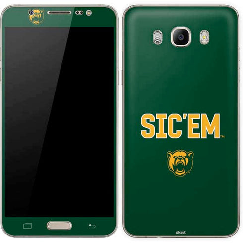 Baylor University Sic Em Green Galaxy J7 Skin