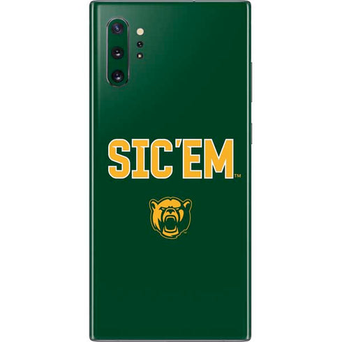 Baylor University Sic Em Green Galaxy Note 10 Plus Skin