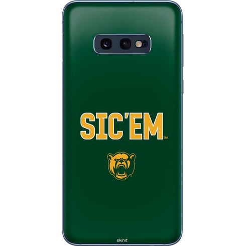 Baylor University Sic Em Green Galaxy S10e Skin