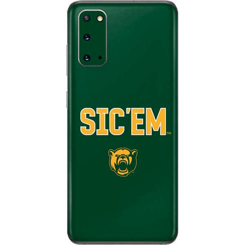 Baylor University Sic Em Green Galaxy S20 Skin