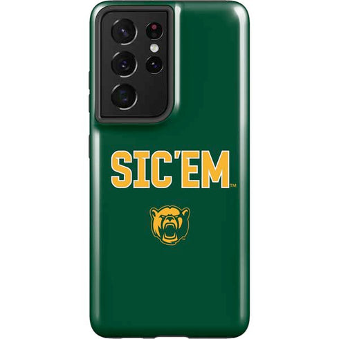 Baylor University Sic Em Green Galaxy S21 Ultra 5G Pro Case