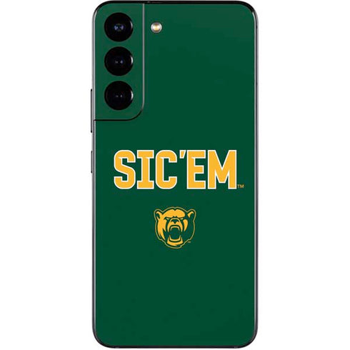 Baylor University Sic Em Green Galaxy S22 Skin