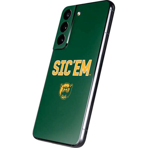 Baylor University Sic Em Green Galaxy S22 Skin