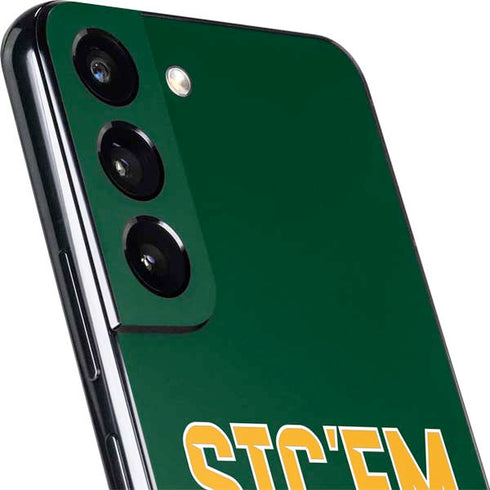 Baylor University Sic Em Green Galaxy S22 Skin