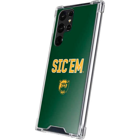 Baylor University Sic Em Green Galaxy S22 Ultra Clear Case