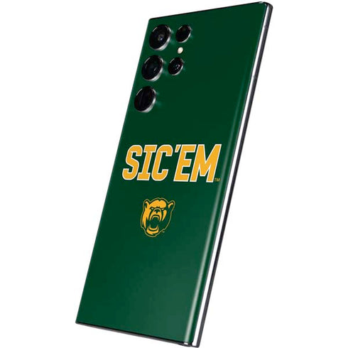 Baylor University Sic Em Green Galaxy S22 Ultra Skin