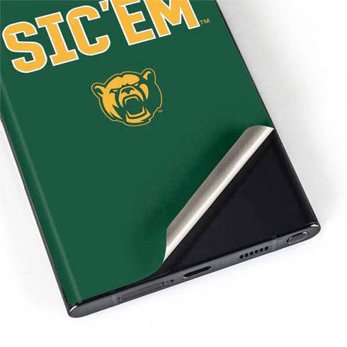 Baylor University Sic Em Green Galaxy S22 Ultra Skin