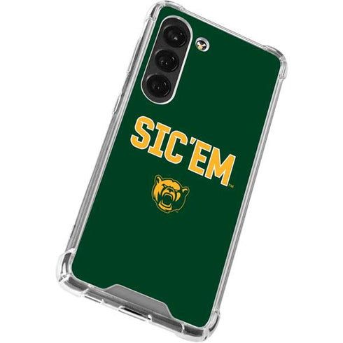 Baylor University Sic Em Green Galaxy S23 Clear Case