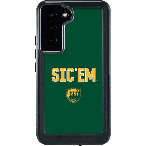 Baylor University Sic Em Green Galaxy S23 Plus Waterproof Case