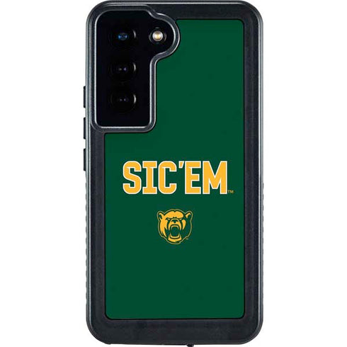 Baylor University Sic Em Green Galaxy S23 Waterproof Case