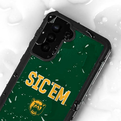Baylor University Sic Em Green Galaxy S23 Waterproof Case