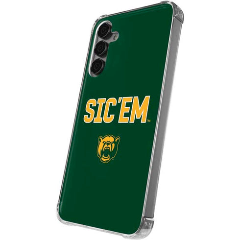 Baylor University Sic Em Green Galaxy S24 Plus Clear Case