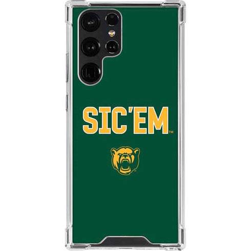 Baylor University Sic Em Green Galaxy S24 Ultra Clear Case