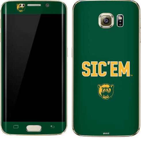 Baylor University Sic Em Green Galaxy S7 Edge Skin