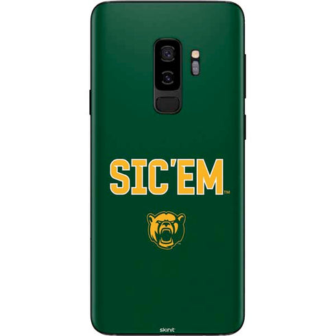 Baylor University Sic Em Green Galaxy S9 Plus Skin