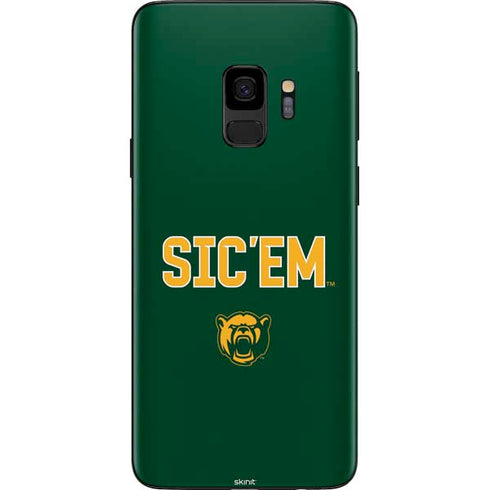 Baylor University Sic Em Green Galaxy S9 Skin