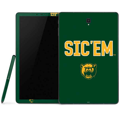 Baylor University Sic Em Green Samsung Galaxy Tab Skin
