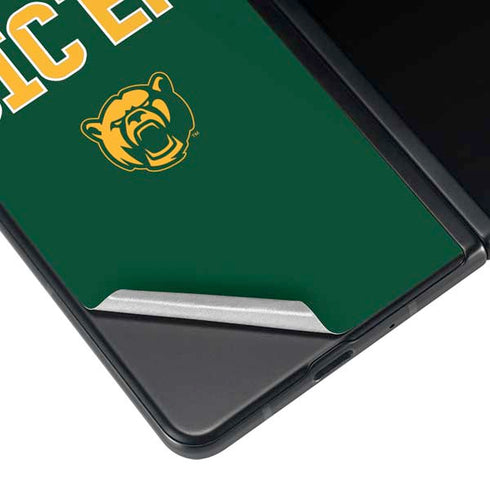 Baylor University Sic Em Green Galaxy Z Fold3 5G Skin
