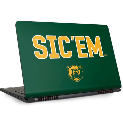 Baylor University Sic Em Green Dell Inspiron Skin