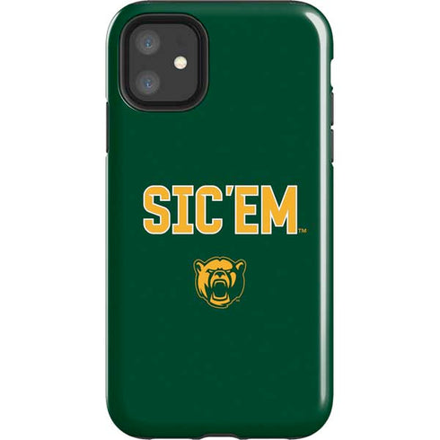 Baylor University Sic Em Green iPhone 11 Impact Case