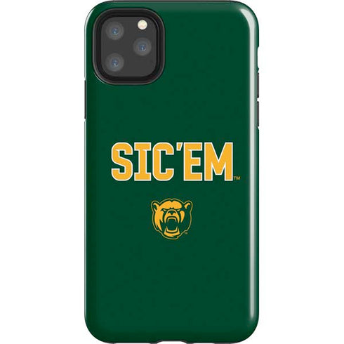 Baylor University Sic Em Green iPhone 11 Pro Max Impact Case