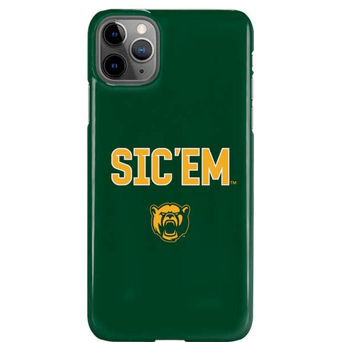 Baylor University Sic Em Green iPhone 11 Pro Max Lite Case