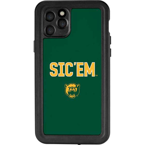Baylor University Sic Em Green iPhone 11 Pro Waterproof Case