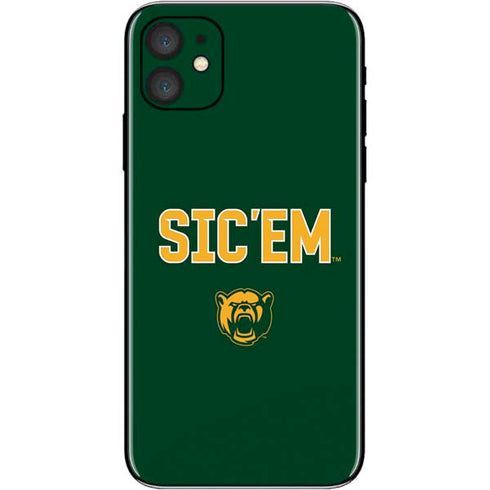Baylor University Sic Em Green iPhone 11 Skin