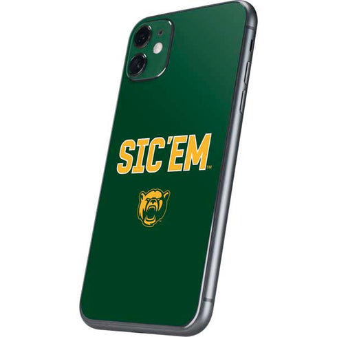 Baylor University Sic Em Green iPhone 11 Skin