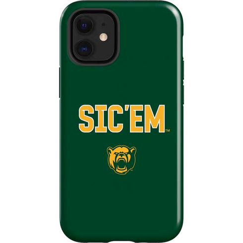 Baylor University Sic Em Green iPhone 12 Mini Impact Case