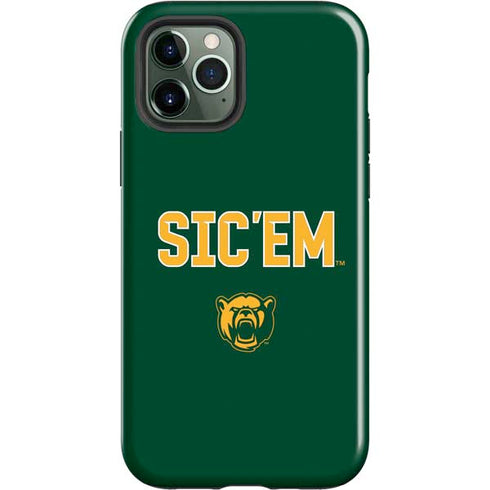 Baylor University Sic Em Green iPhone 12 Pro Impact Case