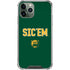 Baylor University Sic Em Green iPhone 12 Pro Max Clear Case