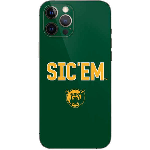 Baylor University Sic Em Green iPhone 12 Pro Max Skin