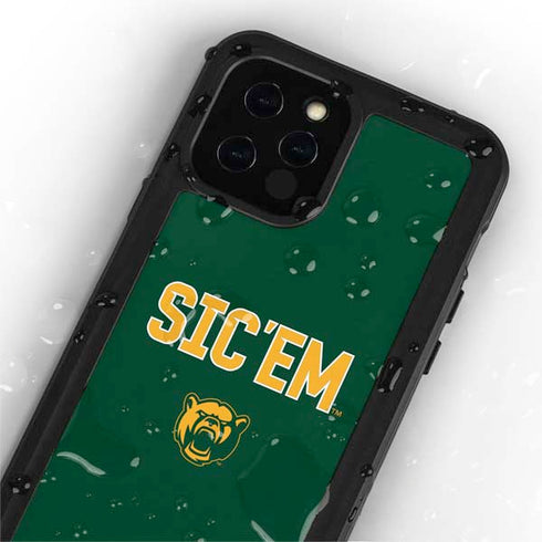 Baylor University Sic Em Green iPhone 12 Pro Max Waterproof Case