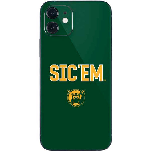 Baylor University Sic Em Green iPhone 12 Skin