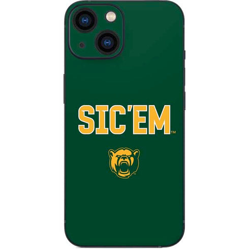 Baylor University Sic Em Green iPhone 13 Mini Skin