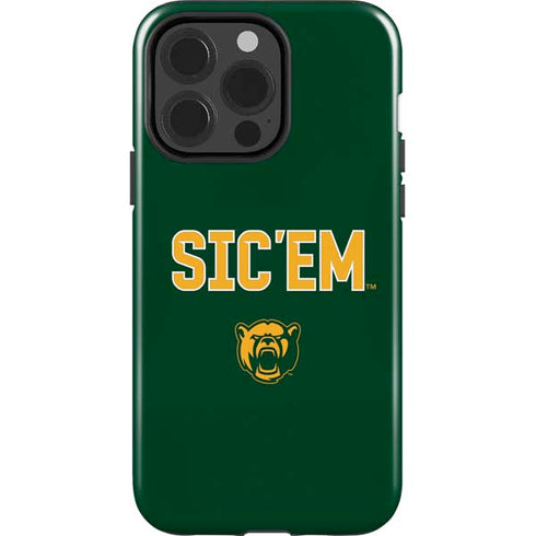 Baylor University Sic Em Green iPhone 13 Pro Impact Case