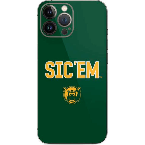 Baylor University Sic Em Green iPhone 13 Pro Max Skin