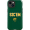 Baylor University Sic Em Green iPhone 14 Plus Impact Case