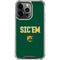Baylor University Sic Em Green iPhone 14 Pro Clear Case