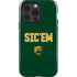 Baylor University Sic Em Green iPhone 14 Pro Impact Case