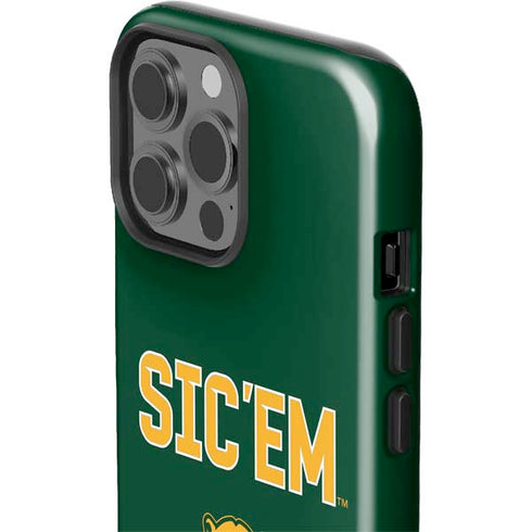 Baylor University Sic Em Green iPhone 15 Pro Max Impact Case