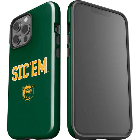 Baylor University Sic Em Green iPhone 15 Pro Max Impact Case