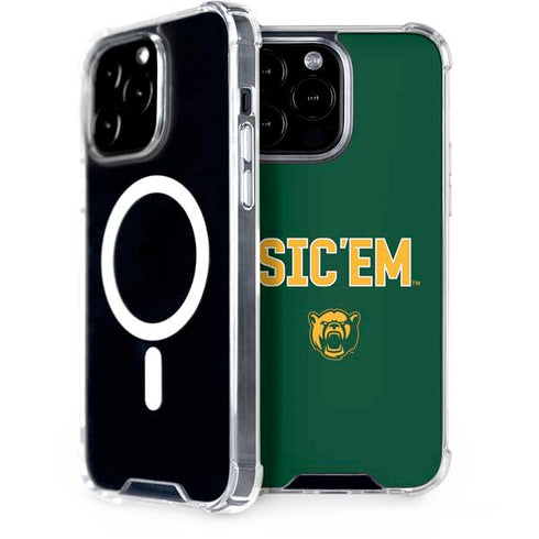 Baylor University Sic Em Green iPhone 14 Pro Max MagSafe Case